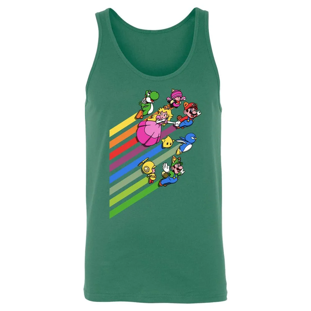 Unisex Jersey Tank - PWRMCXYS - Kelly - 9