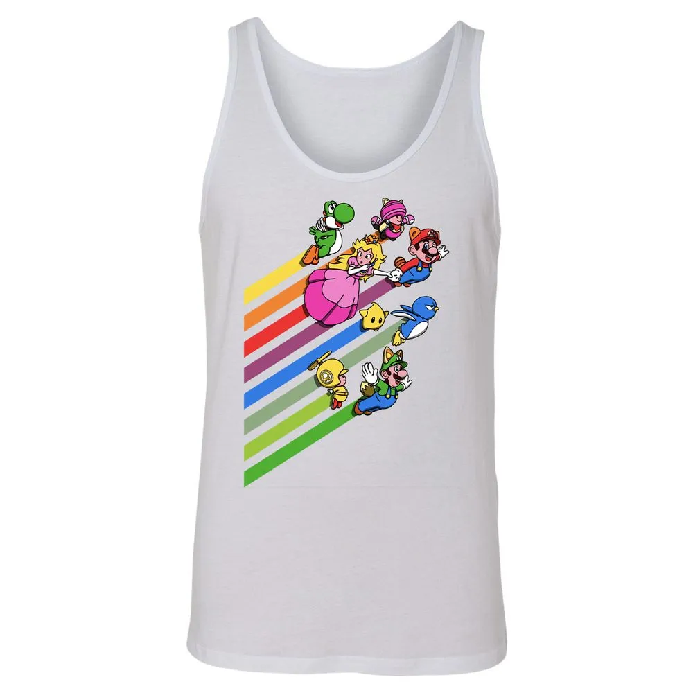 Unisex Jersey Tank - PWRMCXYS - White - 14