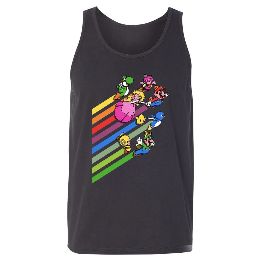 Unisex Jersey Tank - PWRMCXYS - Dark Grey - 7
