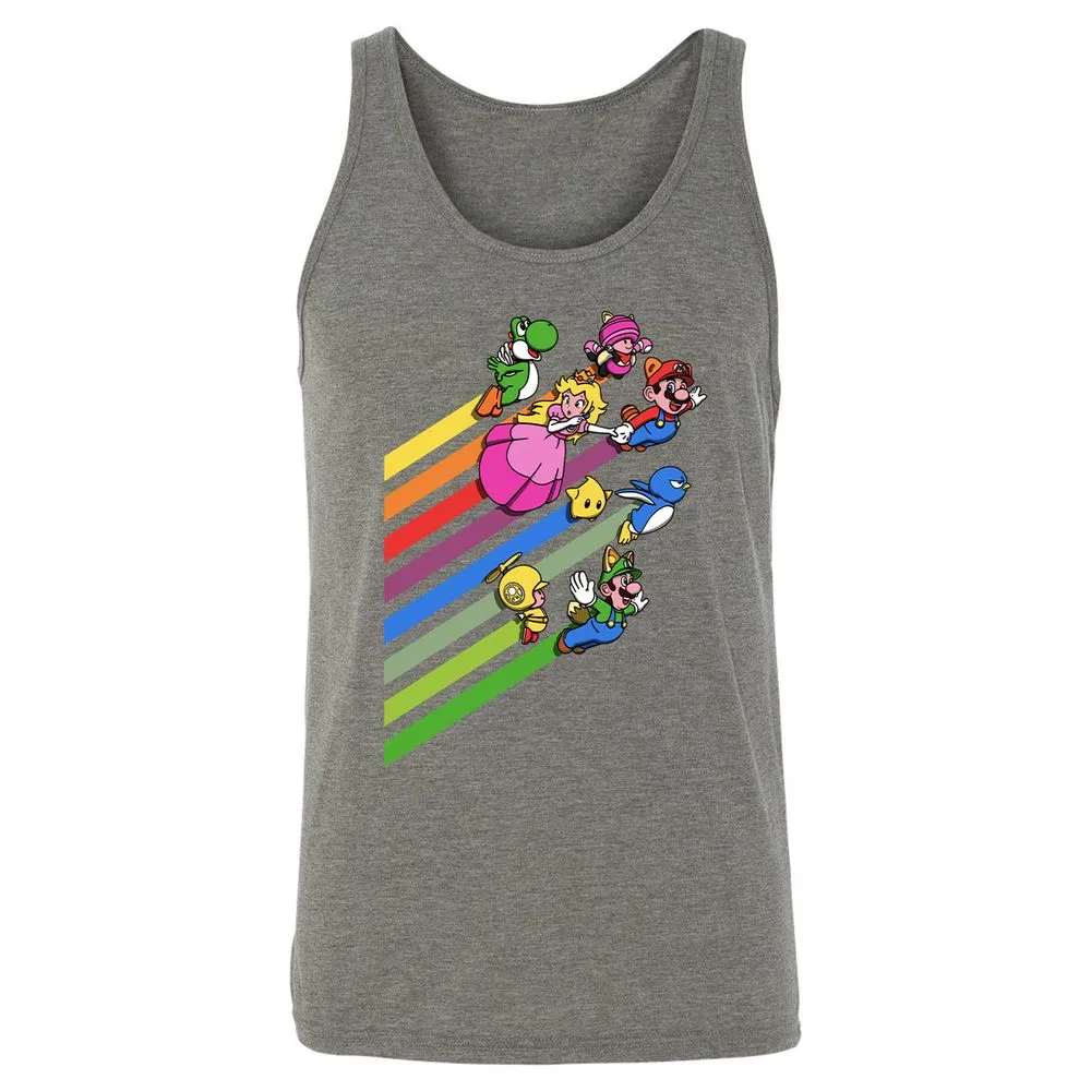 Unisex Jersey Tank - PWRMCXYS - Grey Triblend - 8