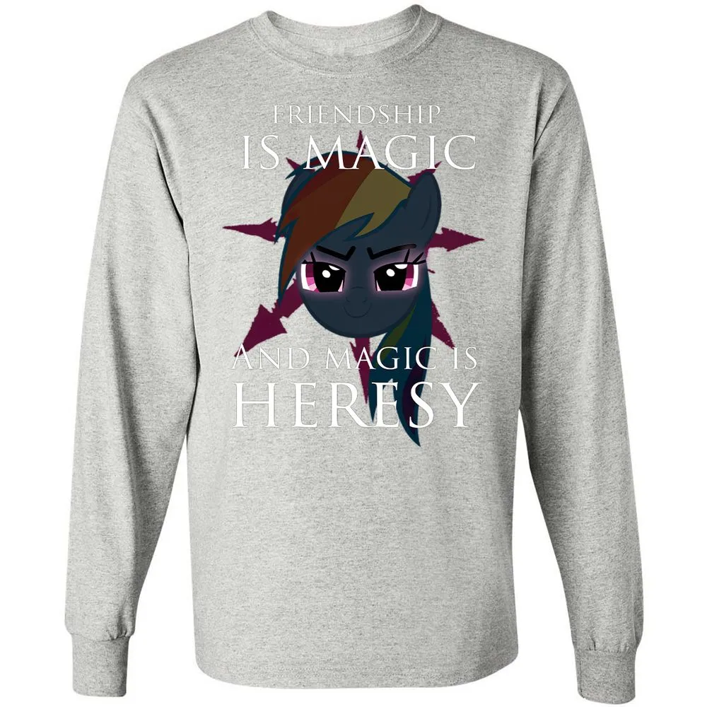 Long Sleeve T-Shirt - YCSVL6LU - Ash - 7