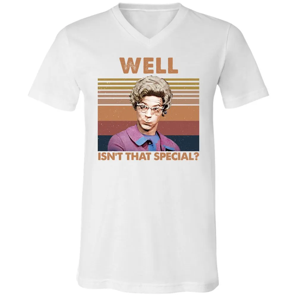 Unisex V-Neck T-Shirt - V7VGEPTP - White - 5
