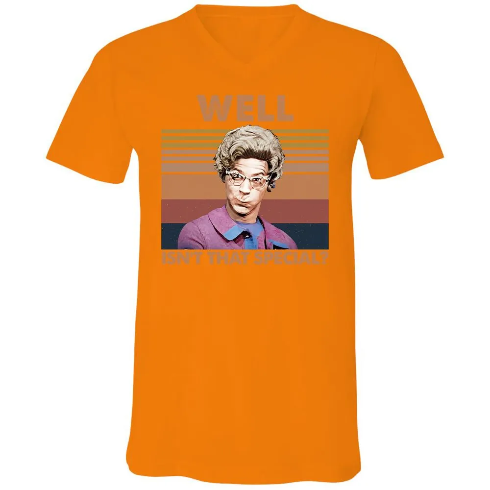 Unisex V-Neck T-Shirt - V7VGEPTP - Orange - 11
