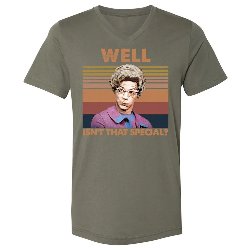 Unisex V-Neck T-Shirt - V7VGEPTP - Military Green - 10