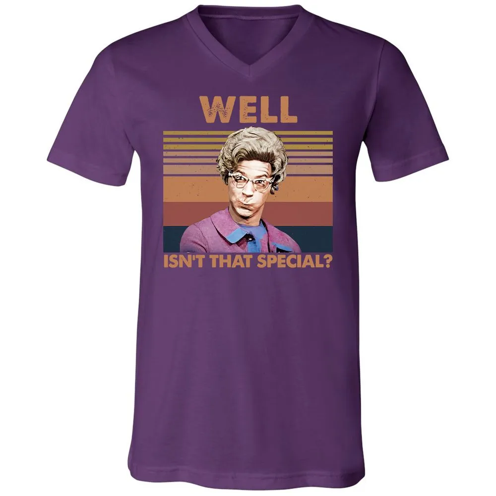 Unisex V-Neck T-Shirt - V7VGEPTP - Team Purple - 9