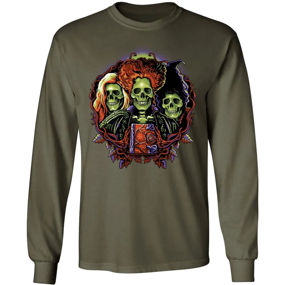 Long Sleeve T-Shirt - D2FSG923 - Military Green - 16