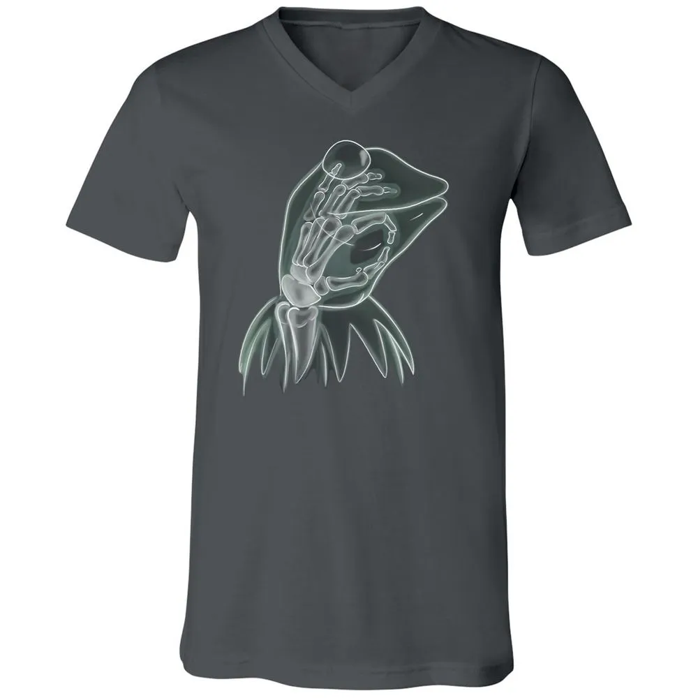 Unisex V-Neck T-Shirt - Z2Z55139 - Asphalt - 12