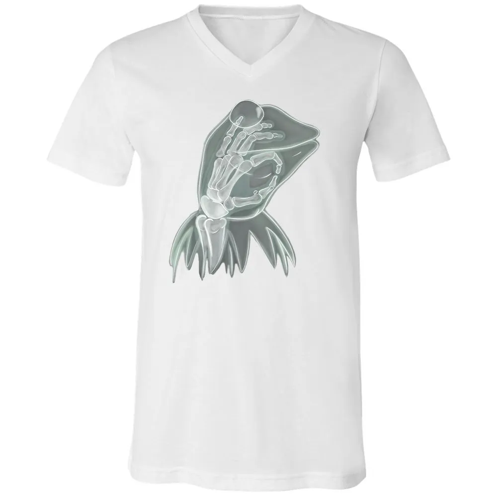 Unisex V-Neck T-Shirt - Z2Z55139 - White - 5