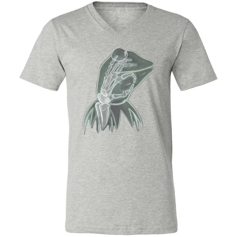 Unisex V-Neck T-Shirt - Z2Z55139 - Athletic Heather - 7