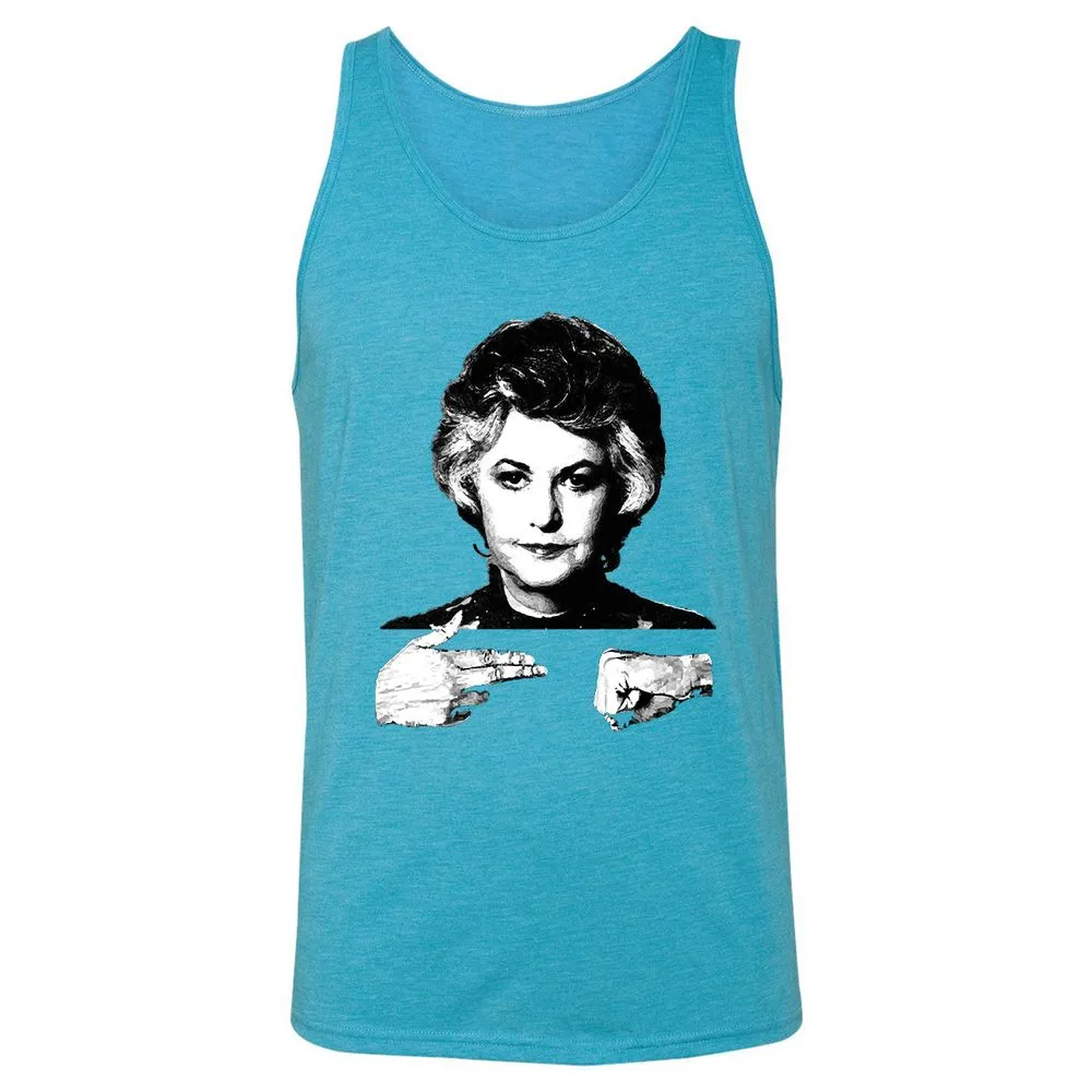 Unisex Jersey Tank - 9HESTL8P - Aqua Triblend - 3