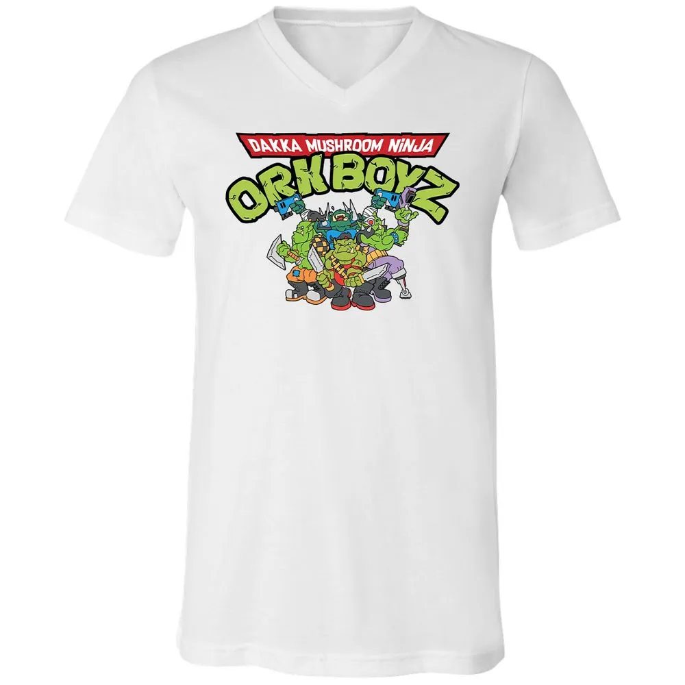 Unisex V-Neck T-Shirt - TYFNWM8R - White - 5