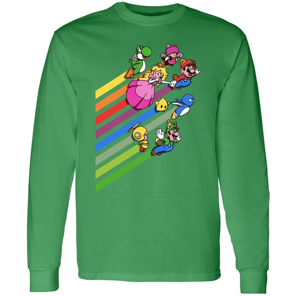 Long Sleeve T-Shirt - 6QTTUZJH - Irish Green - 10