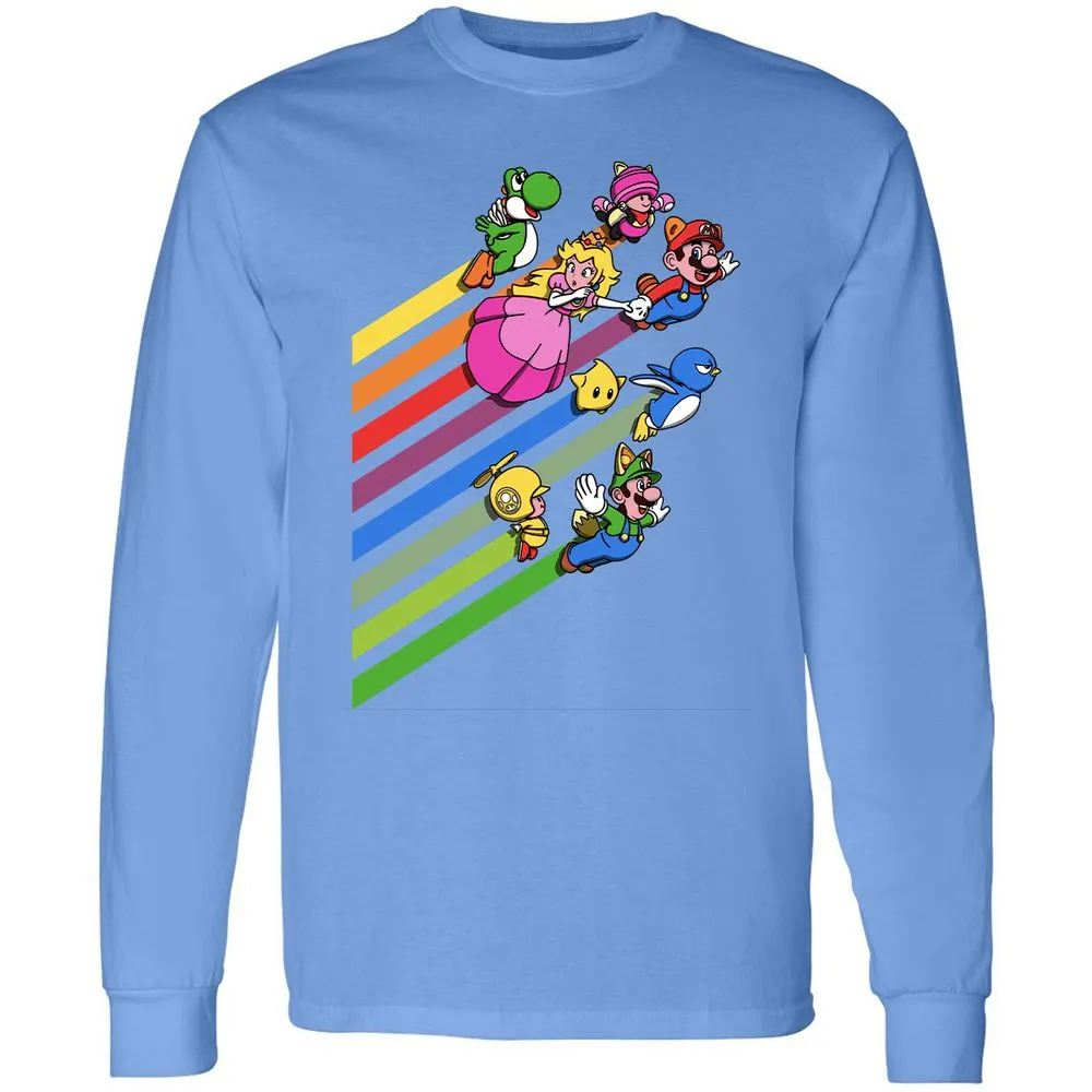 Long Sleeve T-Shirt - 6QTTUZJH - Carolina Blue - 12