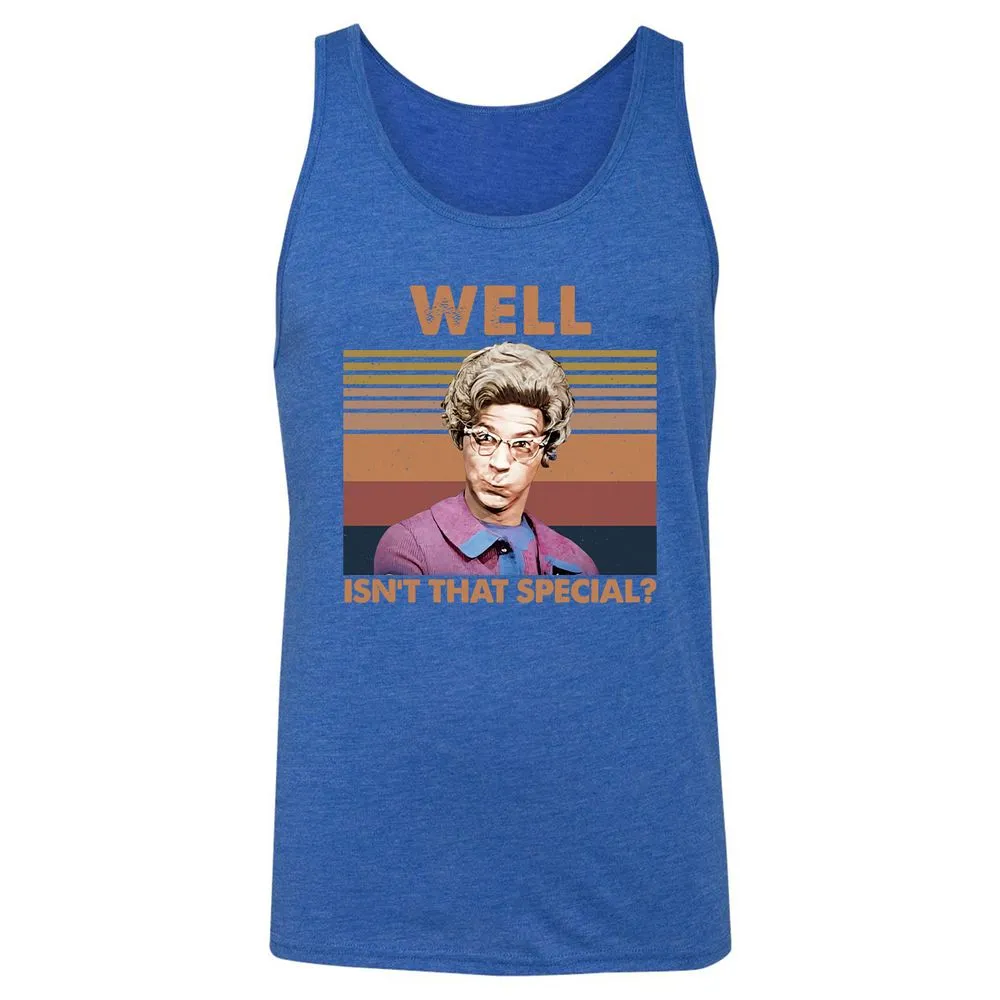 Unisex Jersey Tank - BWZKSGV6 - True Royal Triblend - 12