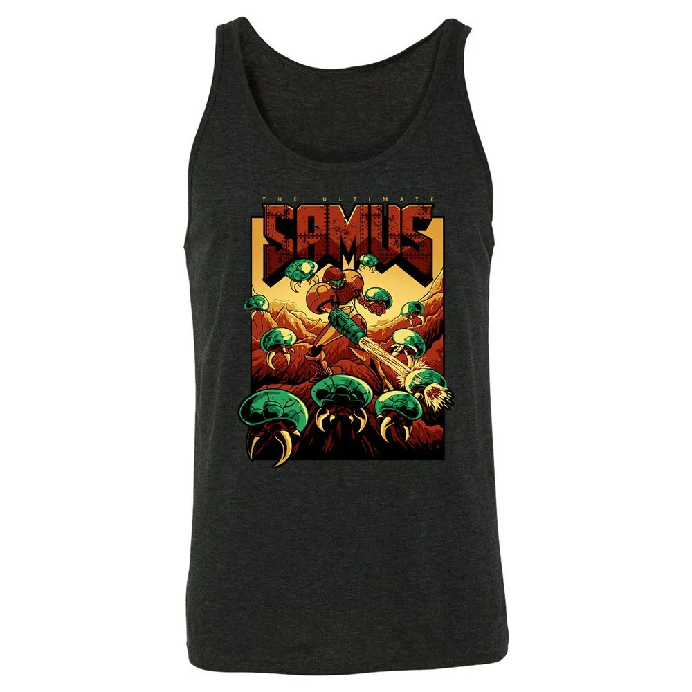 Unisex Jersey Tank - G3VQ3B8P - Charcoal Black Triblend - 5