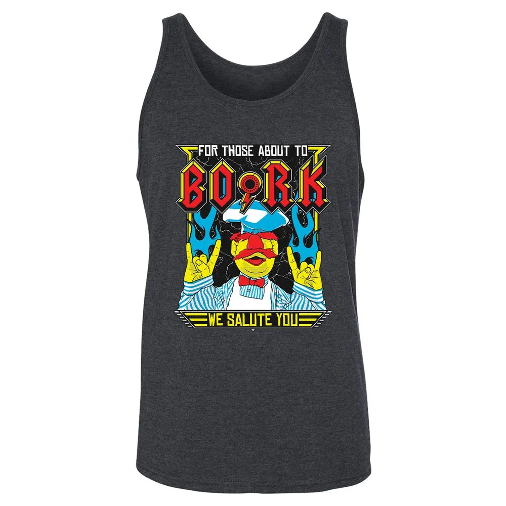 Unisex Jersey Tank - BPSB3TX6 - Dark Grey Heather - 6
