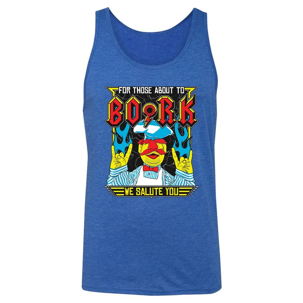 Unisex Jersey Tank - BPSB3TX6 - True Royal Triblend - 12