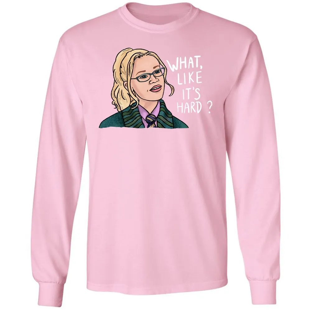 Long Sleeve T-Shirt - E83M73D2 - Light Pink - 3