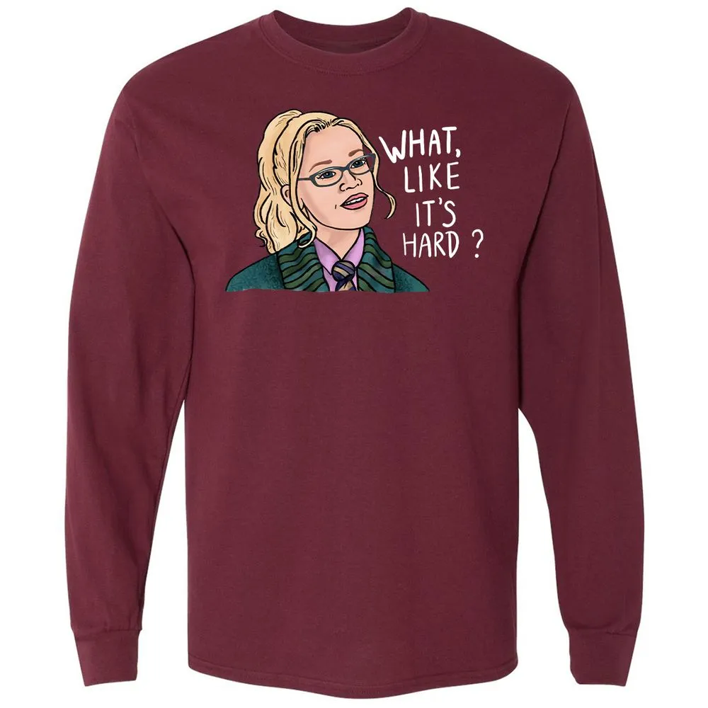Long Sleeve T-Shirt - E83M73D2 - Maroon - 11
