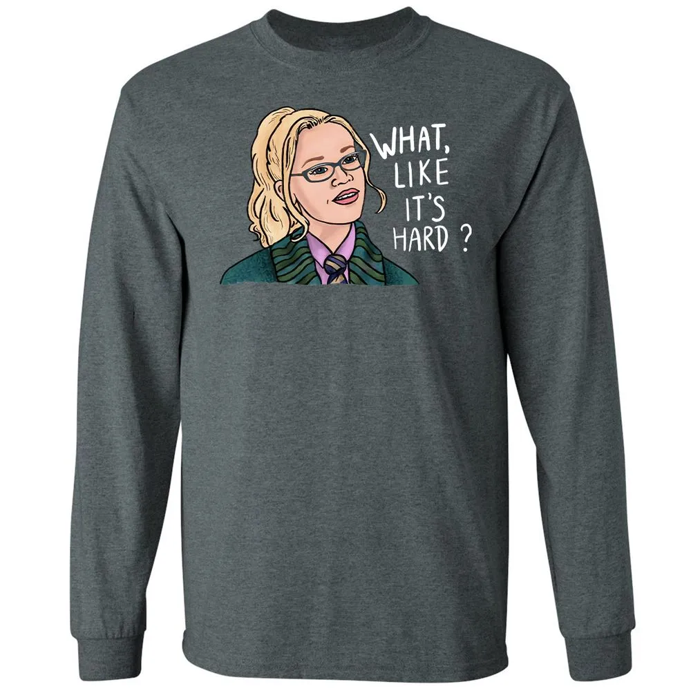 Long Sleeve T-Shirt - E83M73D2 - Dark Heather - 15