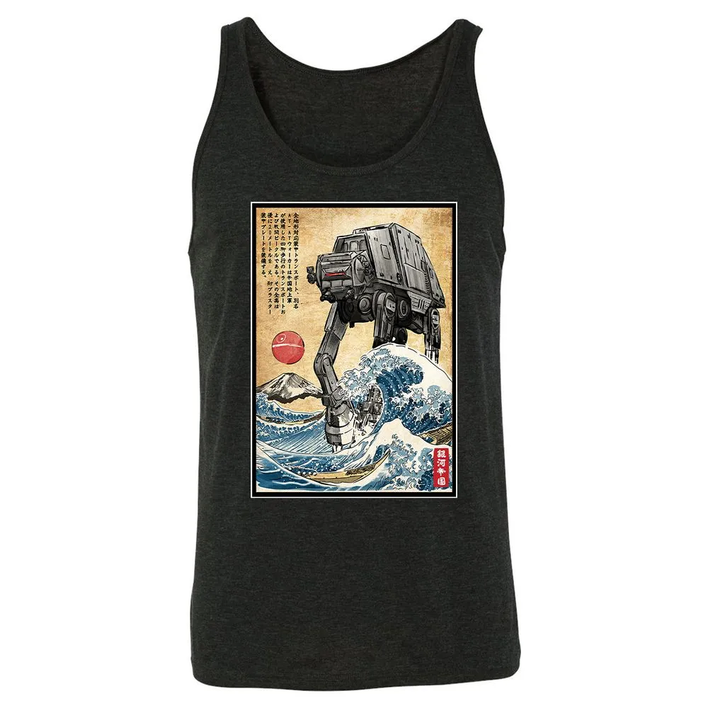 Unisex Jersey Tank - 1BZBBZUW - Charcoal Black Triblend - 5