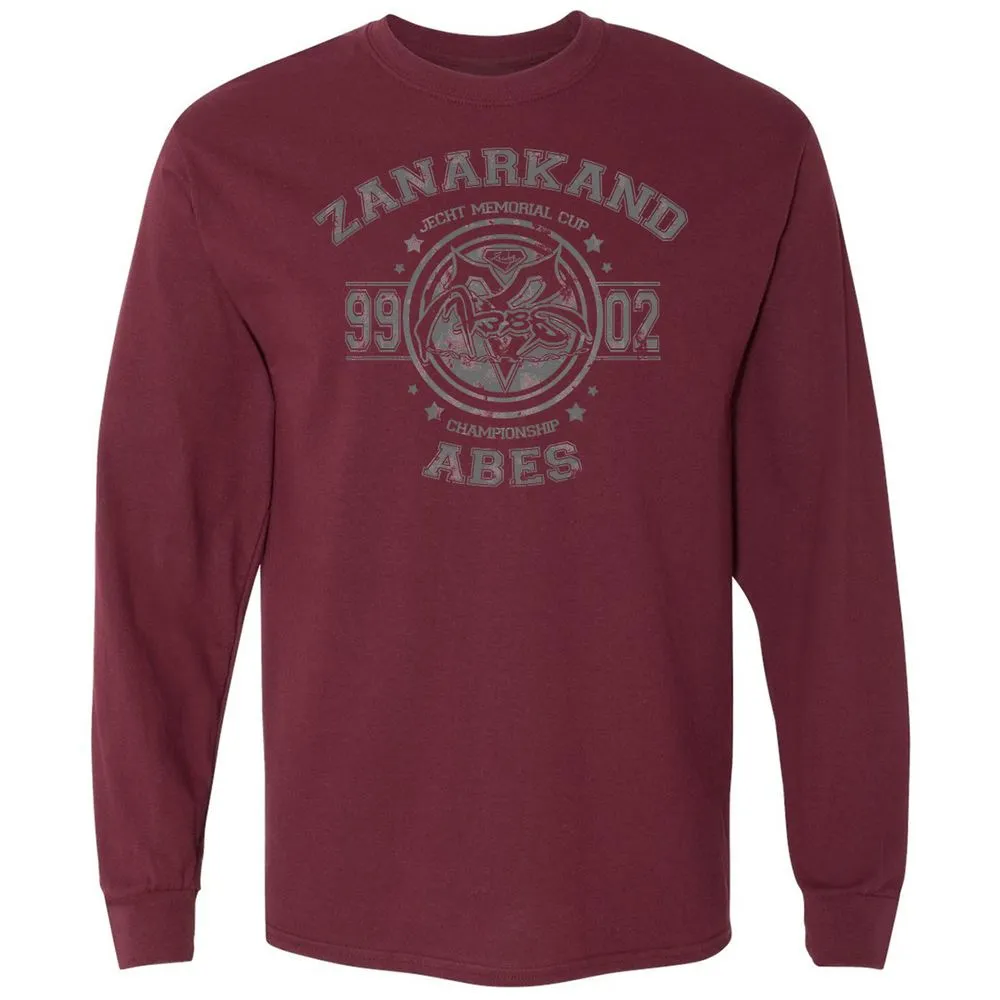 Long Sleeve T-Shirt - U9TJPJEH - Maroon - 11