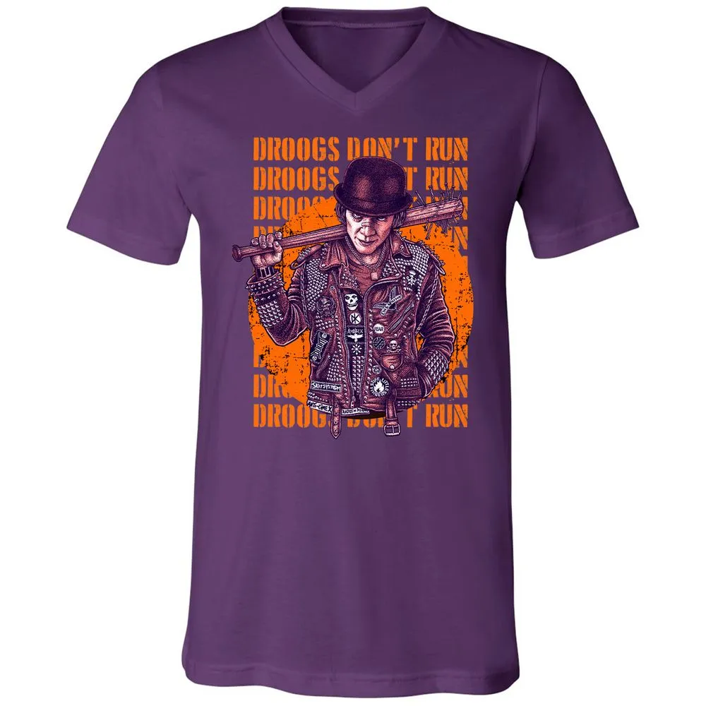 Unisex V-Neck T-Shirt - XTT2PRCQ - Team Purple - 9