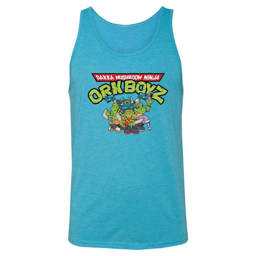 Unisex Jersey Tank - RUP7FM4J - Aqua Triblend - 3