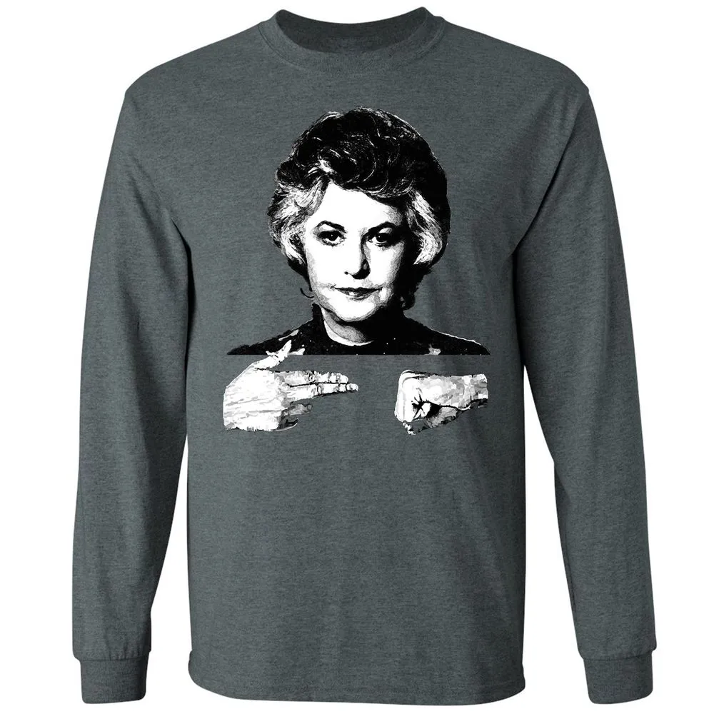 Long Sleeve T-Shirt - 76PDM9EG - Dark Heather - 15