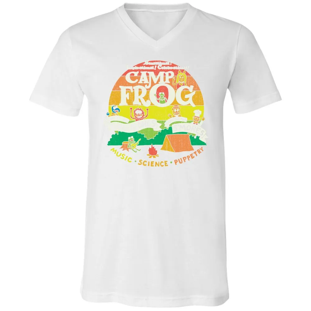 Unisex V-Neck T-Shirt - VRPUWMZB - White - 5
