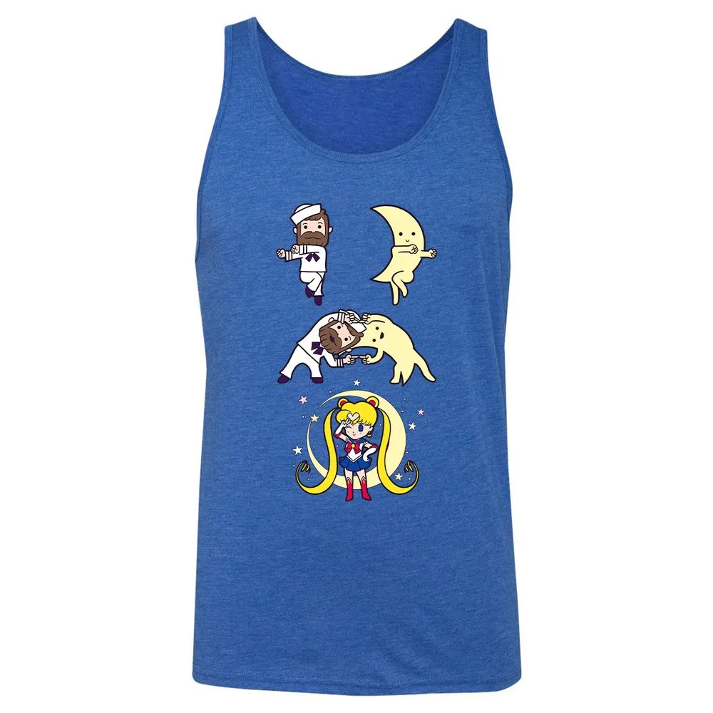 Unisex Jersey Tank - SJJ6Y755 - True Royal Triblend - 12