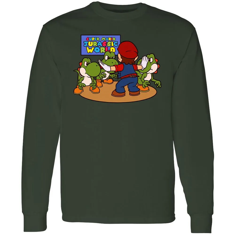 Long Sleeve T-Shirt - AEXEXE1T - Forest Green - 4