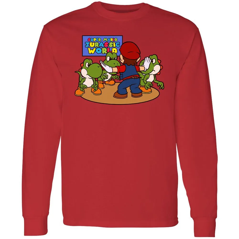 Long Sleeve T-Shirt - AEXEXE1T - Red - 14