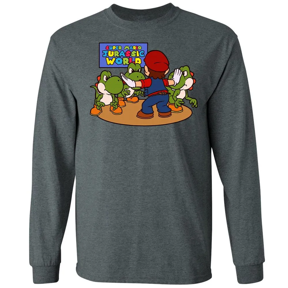 Long Sleeve T-Shirt - AEXEXE1T - Dark Heather - 15