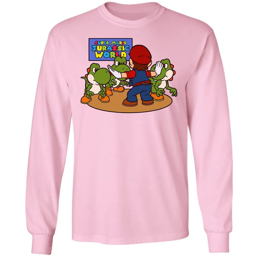 Long Sleeve T-Shirt - AEXEXE1T - Light Pink - 3