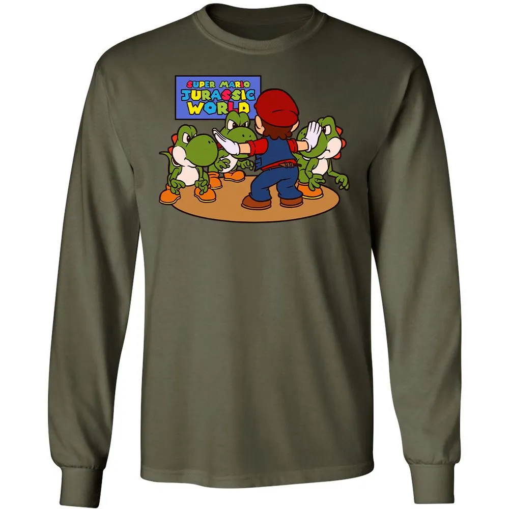 Long Sleeve T-Shirt - AEXEXE1T - Military Green - 16