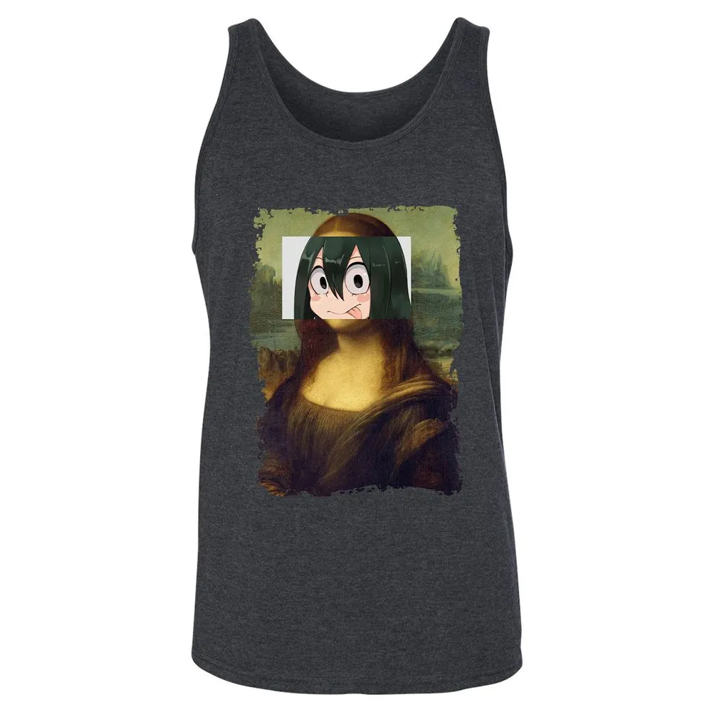Unisex Jersey Tank - SWWLKHPL - Dark Grey Heather - 6