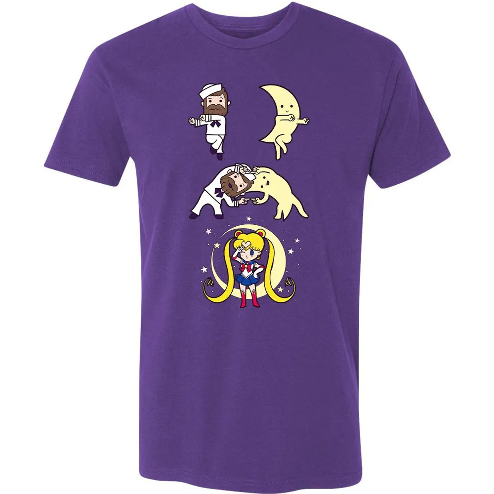 Premium Unisex T-Shirt - ZSE53QFT - Purple Rush - 7