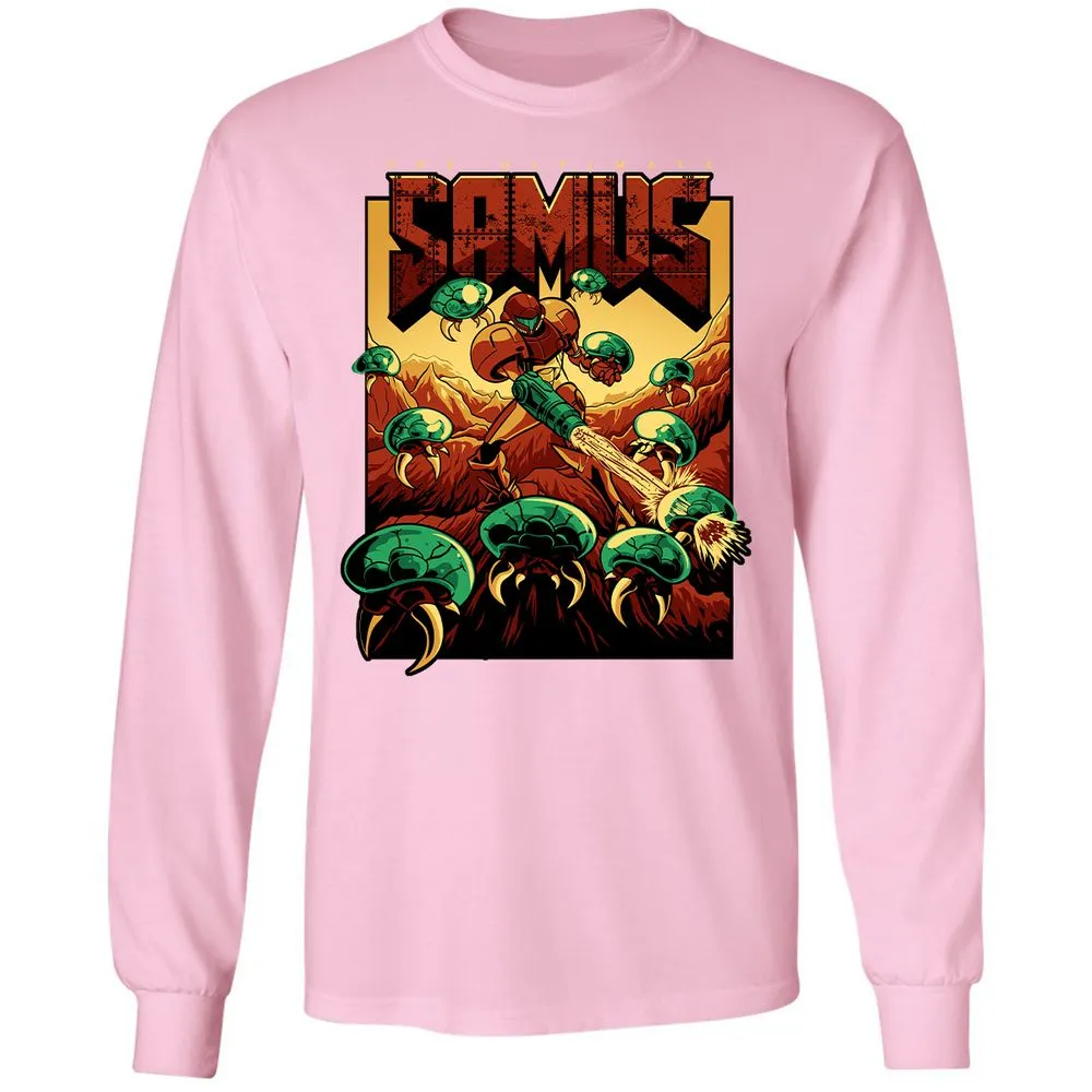 Long Sleeve T-Shirt - 9UVMT8LF - Light Pink - 3