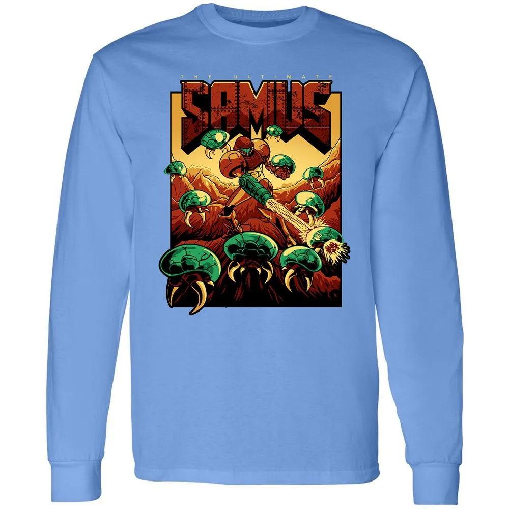 Long Sleeve T-Shirt - 9UVMT8LF - Carolina Blue - 12