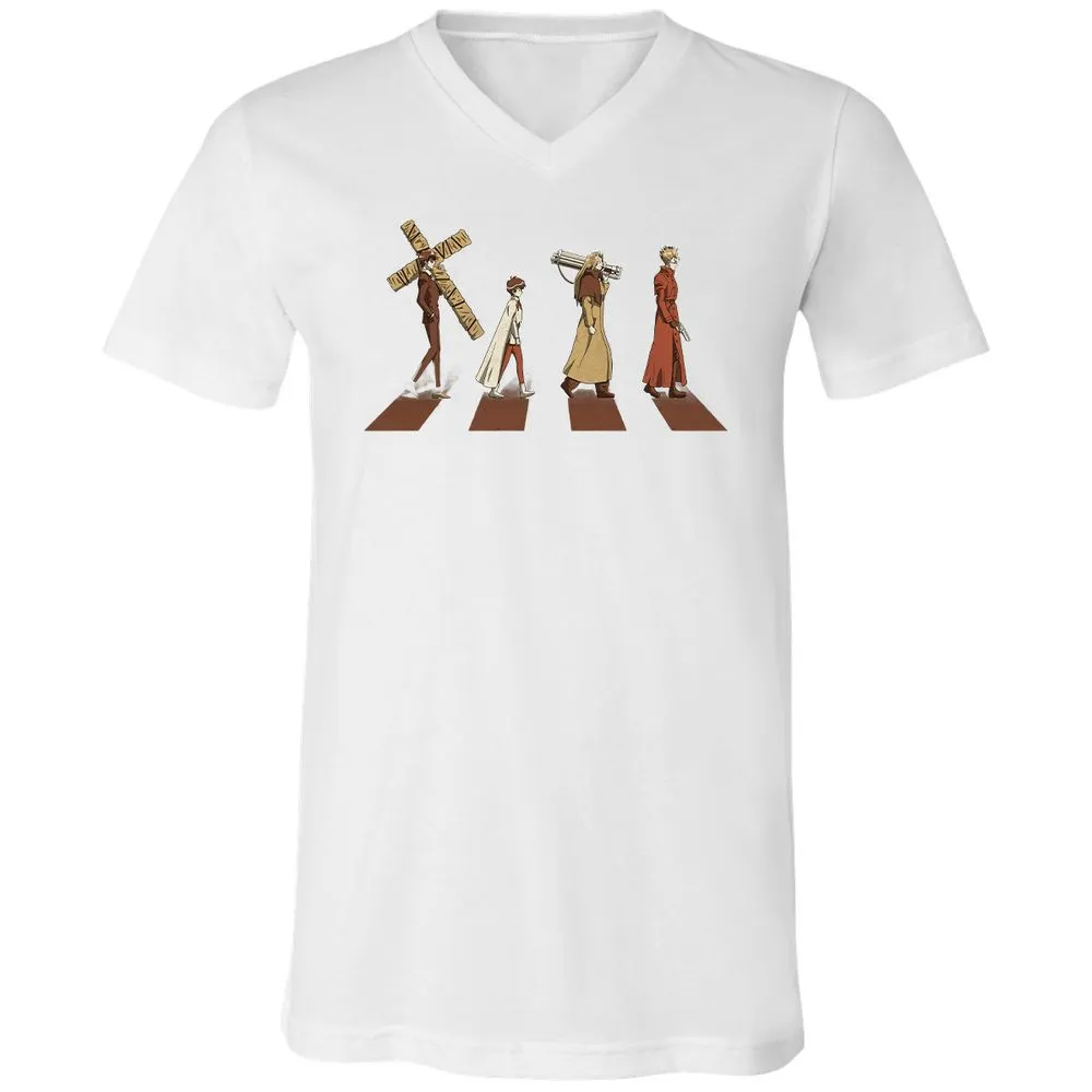Unisex V-Neck T-Shirt - FL451L83 - White - 5