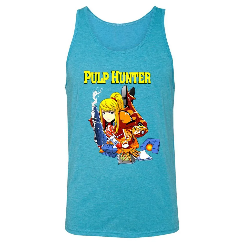 Unisex Jersey Tank - V79Y81VU - Aqua Triblend - 3