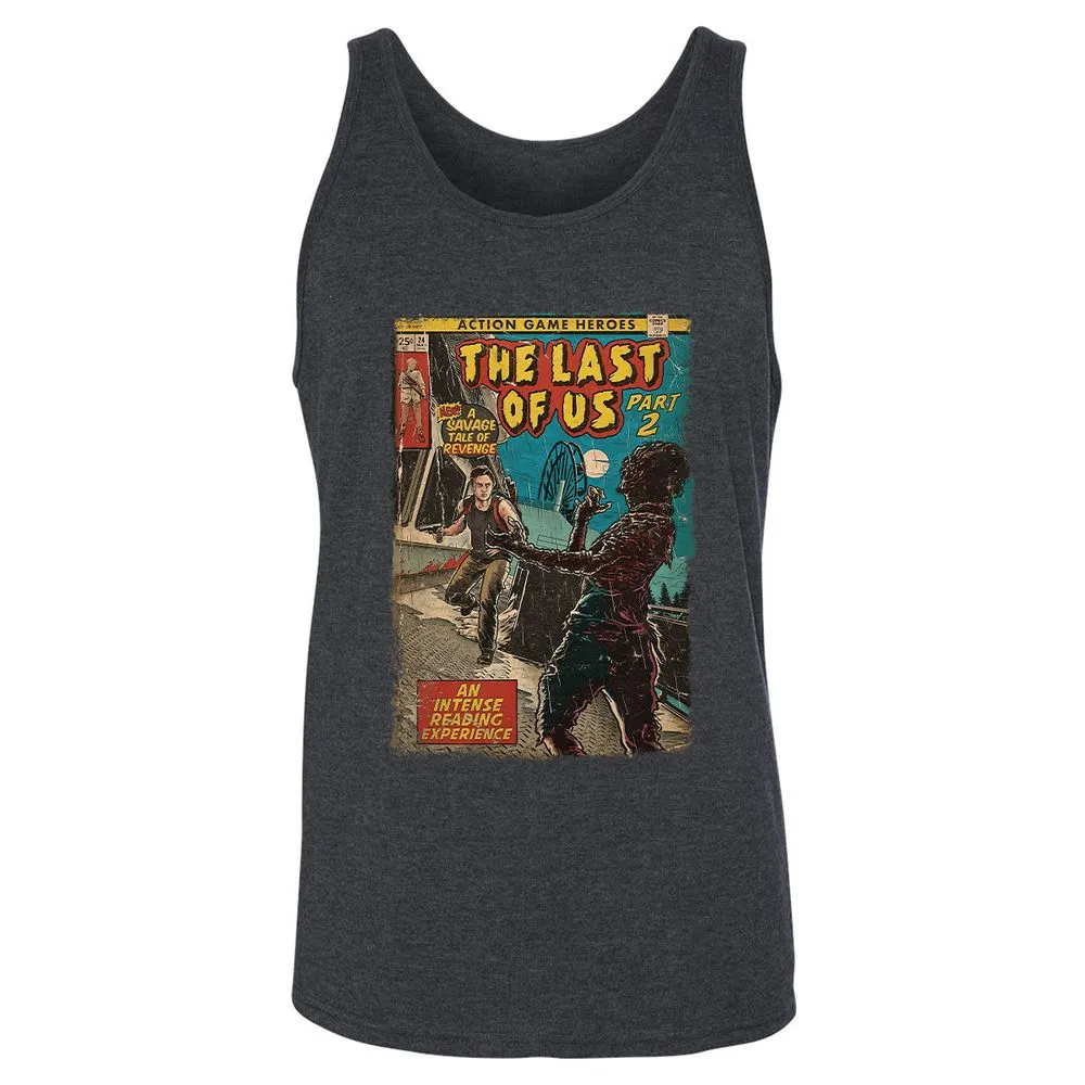 Unisex Jersey Tank - 9P1EQX39 - Dark Grey Heather - 6