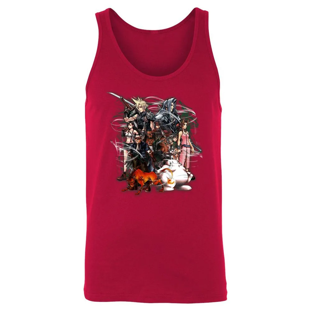Unisex Jersey Tank - RSJFBF6J - Red - 11