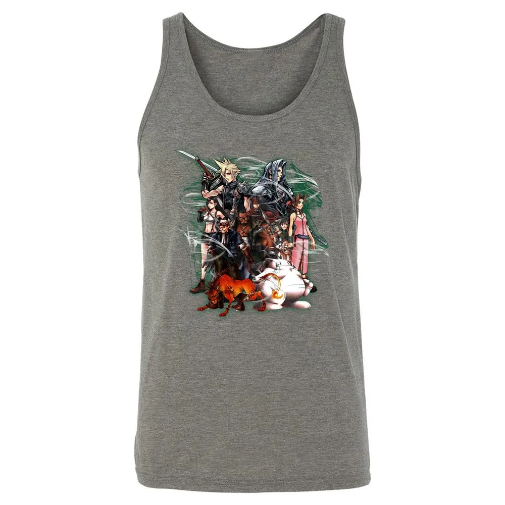 Unisex Jersey Tank - RSJFBF6J - Grey Triblend - 8