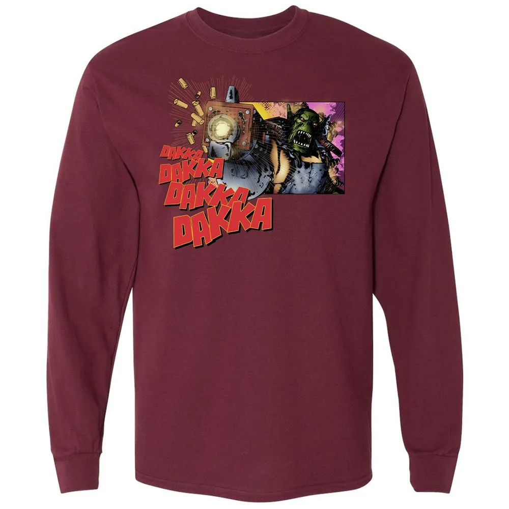 Long Sleeve T-Shirt - 1J9ETXNV - Maroon - 11