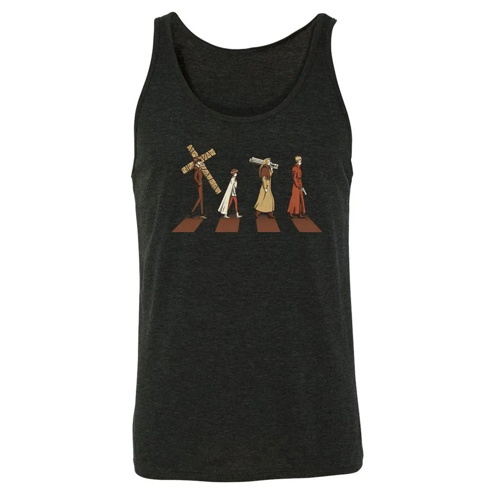 Unisex Jersey Tank - BWFEPYY3 - Charcoal Black Triblend - 5