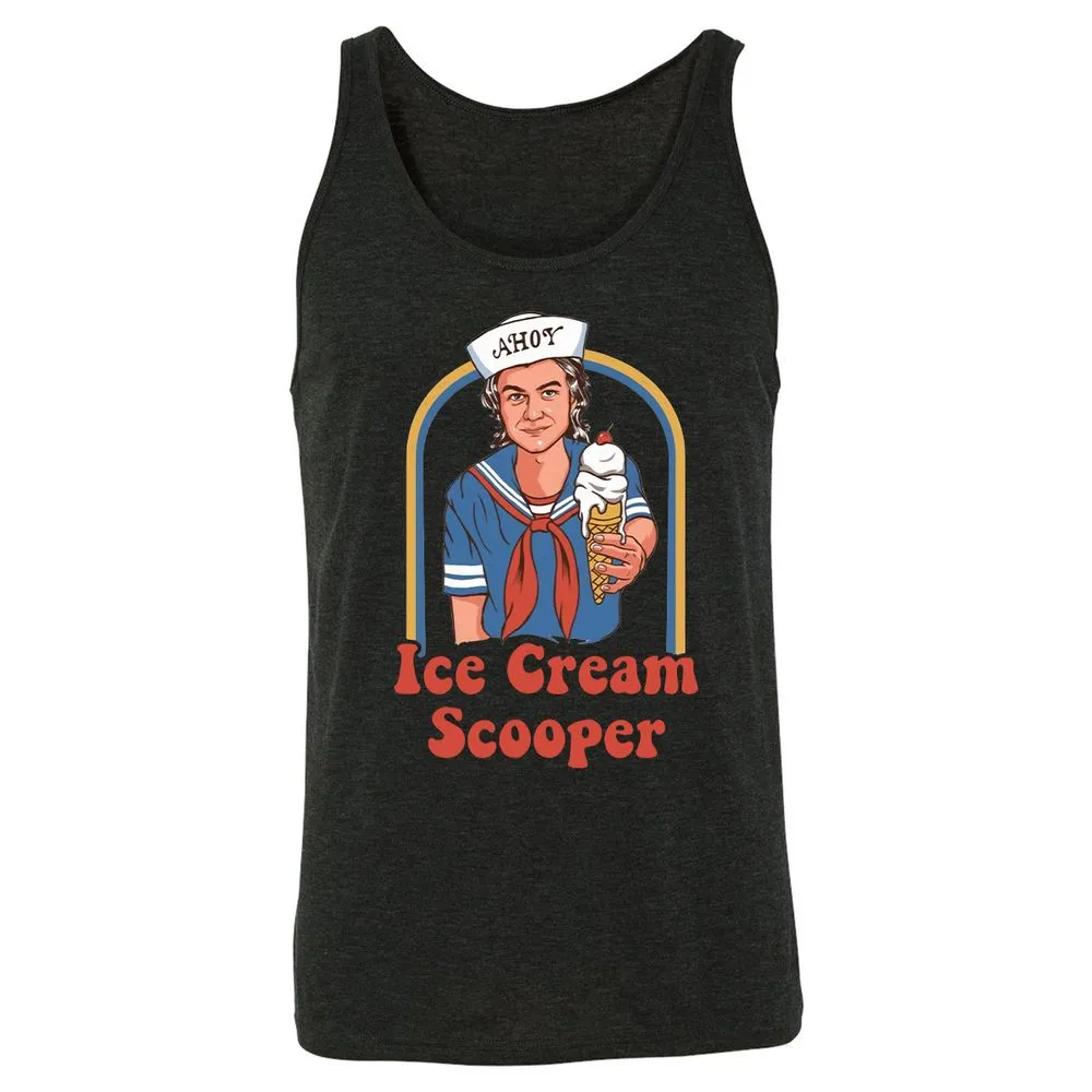 Unisex Jersey Tank - VJXNSC3E - Charcoal Black Triblend - 5