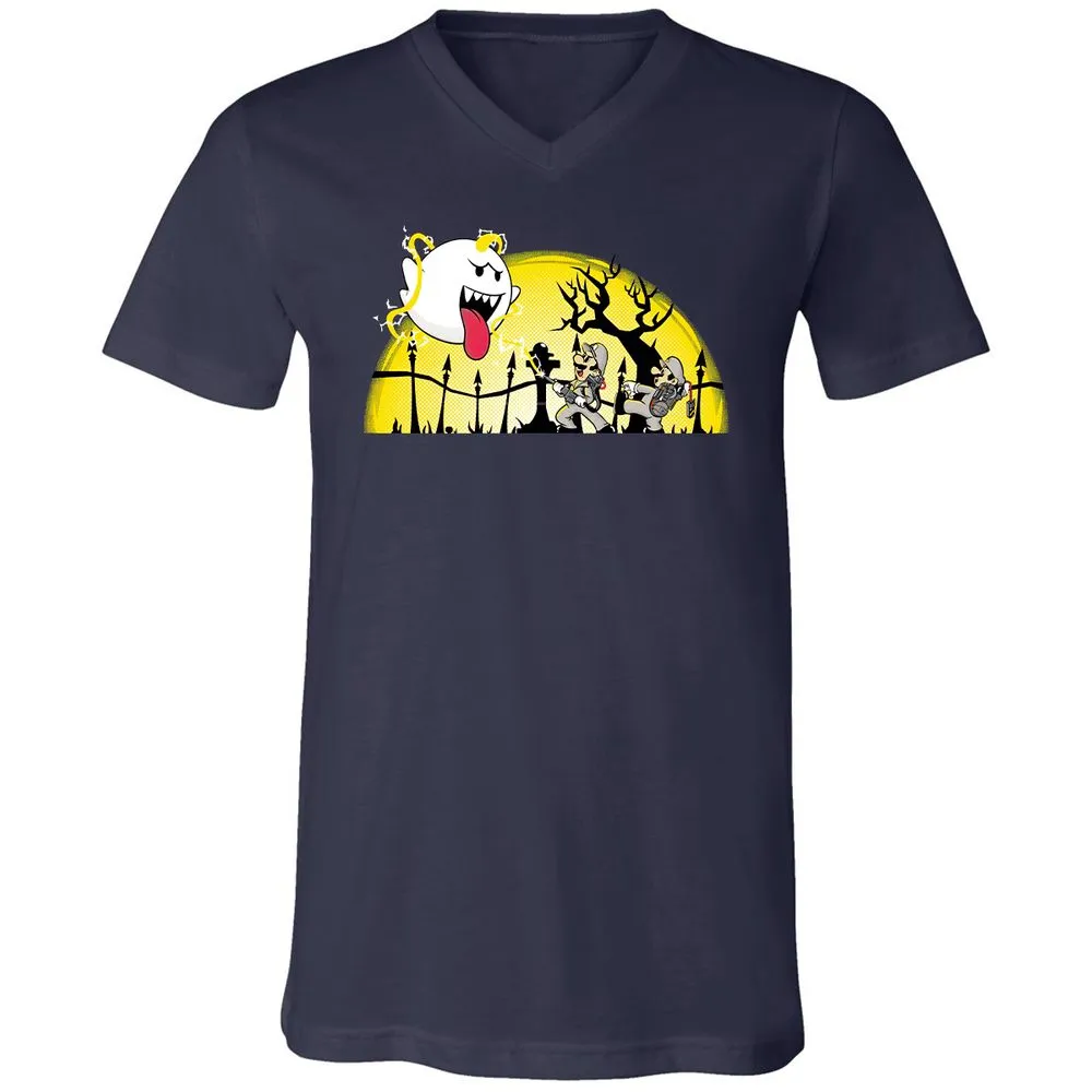 Unisex V-Neck T-Shirt - PZ18CRCZ - Navy - 2