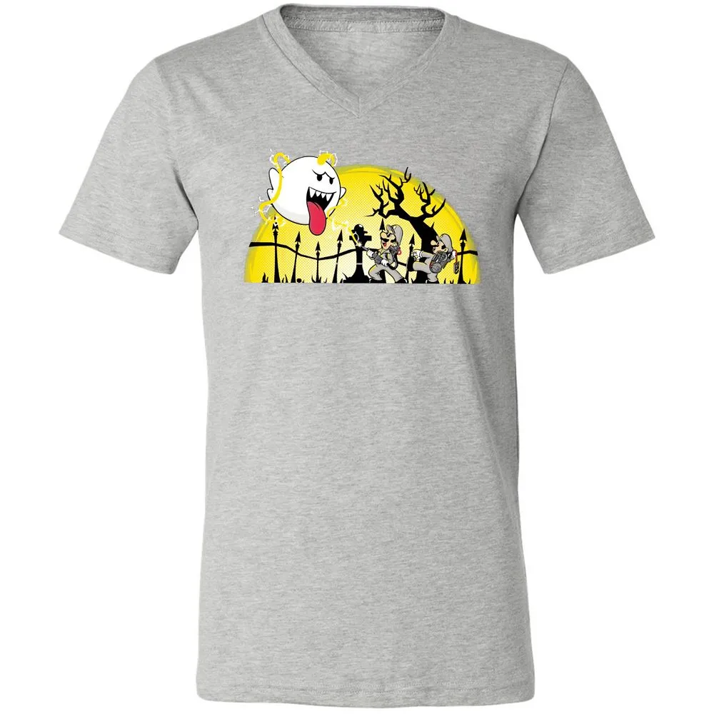 Unisex V-Neck T-Shirt - PZ18CRCZ - Athletic Heather - 7